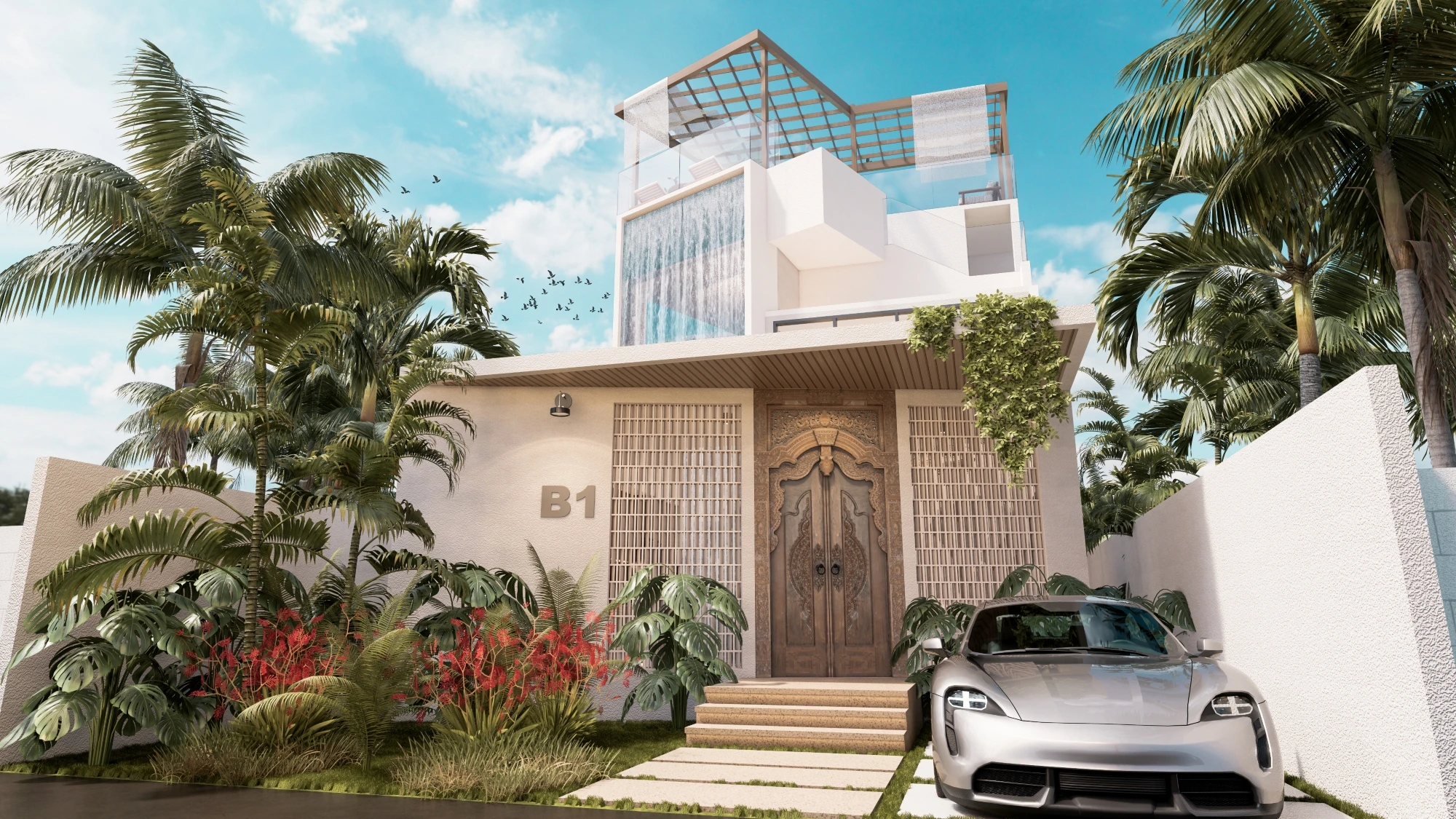 Senara Villa - Rooftop View 2